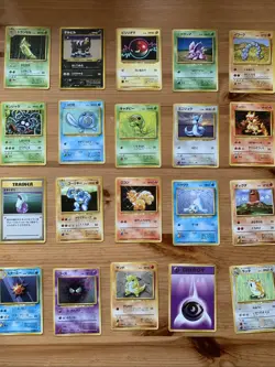 Pokemon Card Karten Sammlung Collection WOTC Vintage Japanese 1st Edition - Image 1