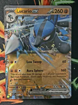 Lucario ex 017 Sv: Scarlet & Violet Promo Cards Holo - Image 1