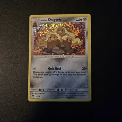 McDonald's Alolan Dugtrio 2019 Holo Foil Pokemon Card 11/12 - Image 1