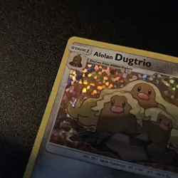 McDonald's Alolan Dugtrio 2019 Holo Foil Pokemon Card 11/12 - Image 2