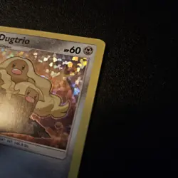 McDonald's Alolan Dugtrio 2019 Holo Foil Pokemon Card 11/12 - Image 3