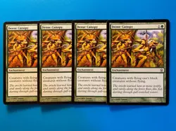 MTG 4x Dense Canopy Saviors of Kamigawa Modern Magic the Gathering Card x4 LP - Image 1