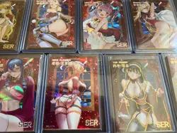 WES Goddess Story - Senpai Goddess Haven #5 SER Set - 9 Cards! - Serial #/888! - Image 1