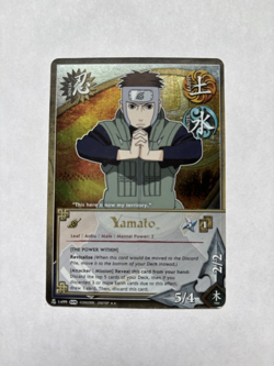 Yamato(The Power Within) Rare Foil Card Naruto ccg tcg - Image 2