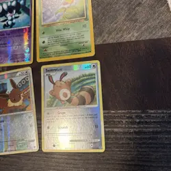 Pokemon Card Lot X5 Vintage See Pics Reverse Regular And Holo - Image 3