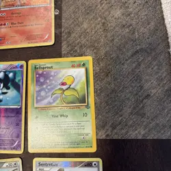 Pokemon Card Lot X5 Vintage See Pics Reverse Regular And Holo - Image 4
