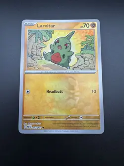 Larvitar 047/131 Masterball S&V Prismatic Evolutions Pokemon Card TCG NM/MINT - Image 1