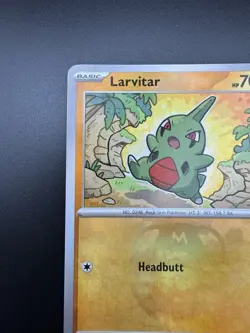 Larvitar 047/131 Masterball S&V Prismatic Evolutions Pokemon Card TCG NM/MINT - Image 2