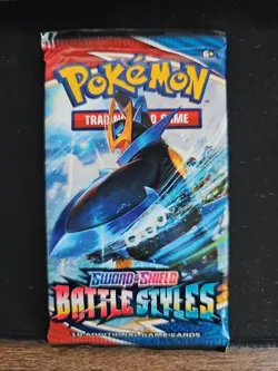 Pokemon SWSH Battle Styles Booster Pack - 10 Cards / Pack - Random Art - SEALED - Image 1