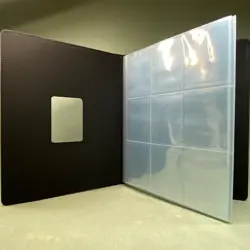 Ultra Pro 9-Pocket Pro-Binder - Gray Holds 360 Cards Side-Loading & Archival - Image 5