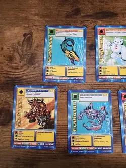 1999 Bandai Digimon Cards Lot Digi-Battle BO Booster Set 1 - Image 2