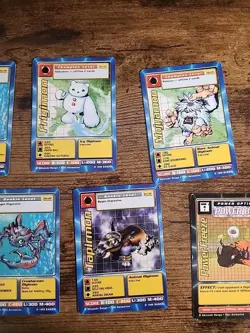 1999 Bandai Digimon Cards Lot Digi-Battle BO Booster Set 1 - Image 3