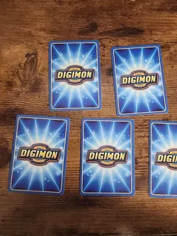 1999 Bandai Digimon Cards Lot Digi-Battle BO Booster Set 1 - Image 5