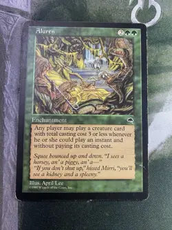 1x Aluren, Tempest, HP, MTG - Image 1