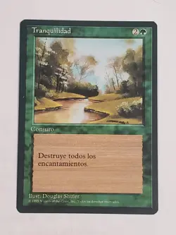 MTG Tranquility (Spanish 4th Edition (BB)/Green/C) - BGM - Image 1