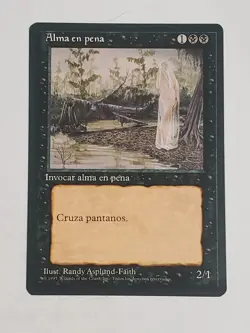 MTG Lost Soul (Spanish 4th Edition (BB)/Black/C) - BGM - Image 1
