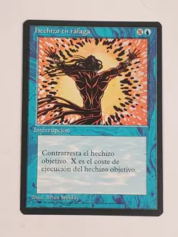 MTG Spell Blast (Spanish 4th Edition (BB)/Blue/C) - BGM - Image 1
