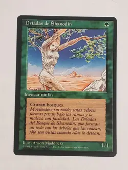 MTG Shanodin Dryads (Spanish 4th Edition (BB)/Green/C) - BGM - Image 1