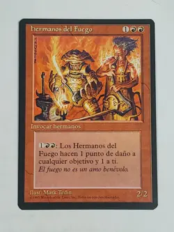 MTG Brothers of Fire (Spanish 4th Edition (BB)/Red/C) - BGM - Image 1