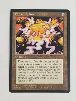 MTG Cursed Rack (Spanish 4th Edition (BB)/Artifact/U) - BGM - Image 1