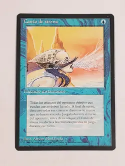 MTG Siren's Call (Spanish 4th Edition (BB)/Blue/U) - BGM - Image 1
