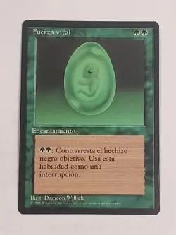 MTG Lifeforce (Spanish 4th Edition (BB)/Green/U) - BGM - Image 1