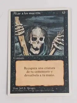 MTG Raise Dead (Spanish 4th Edition (WB)/Black/C) - BGM - Image 1