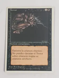 MTG Terror (Spanish 4th Edition (WB)/Black/C) - BGM - Image 1