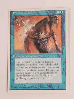 MTG Power Leak (Spanish 4th Edition (WB)/Blue/C) - BGM - Image 1