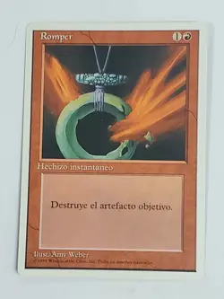 MTG Shatter (Spanish 4th Edition (WB)/Red/C) - BGM - Image 1