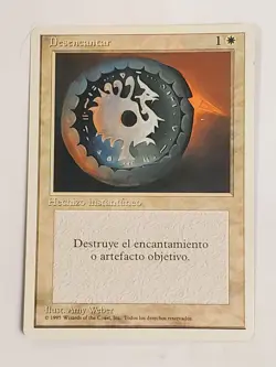MTG Disenchant (Spanish 4th Edition (WB)/White/C) - BGM - Image 1
