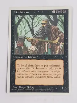 MTG Uncle Istvan (Spanish 4th Edition (WB)/Black/U) - BGM - Image 1