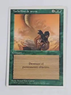 MTG Desert Twister (Spanish 4th Edition (WB)/Green/U) - BGM - Image 1