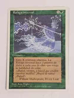 MTG Winter Blast (Spanish 4th Edition (WB)/Green/U) - BGM - Image 1