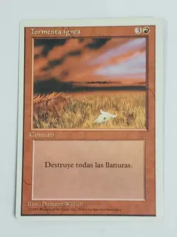MTG Flashfires (Spanish 4th Edition (WB)/Red/U) - BGM - Image 1