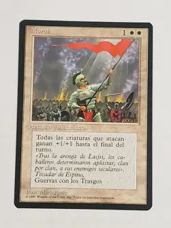 MTG Morale (Spanish 4th Edition (BB)/White/C) - BGM - Image 1