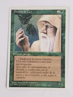 MTG Ley Druid (Spanish 4th Edition (WB)/Green/U) - BGM - Image 1