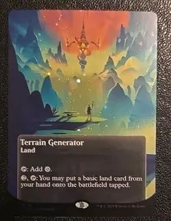 Terrain Generator (0178) (Borderless) (Galaxy Foil) Edge of Eternities: Stellar - Image 1