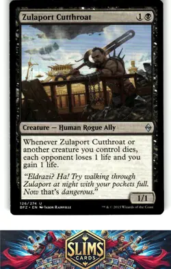 Magic the Gathering MTG Battle for Zendikar Zulaport Cutthroat #126 Buy 2 Get 1 - Image 1