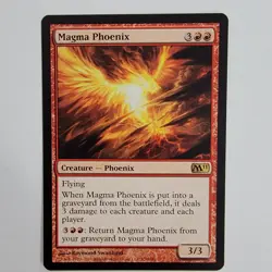 Magma Phoenix - M11 Core Set - MTG - MAGIC THE GATHERING - NM - RARE - Image 1