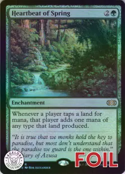 MTG Heartbeat of Spring (171) | NM Foil | Double Masters {2XM} - Image 1
