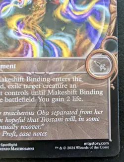 Makeshift Binding (Showcase) 0290 MKM Common Murders At Karlov Manor MTG - Image 5