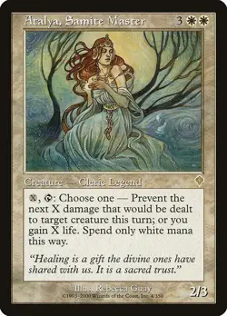 Atalya, Samite Master Invasion MtG NM - Image 1