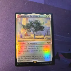 MTG 1x Flowering of the White Tree x1 NM FOIL LTR 15 Lord of the Rings - Image 2