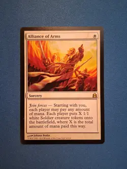 Alliance of Arms Commander LP Magic MTG - Image 1