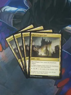 Black Dragon Gate x 4 | 7% Off 2+ | C Battle for Baldur's Gate | NM | MTG - Image 1