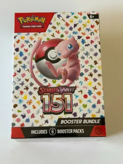 Pokemon TCG Scarlet & Violet 151 Booster Bundle Box | 6 Packs | Factory Sealed 820650853210 - Image 1