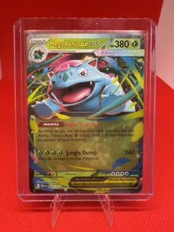 Mega Venusaur ex 003/132 - Double Rare - Pokemon TCG: Mega Evolution MINT TCG - Image 1