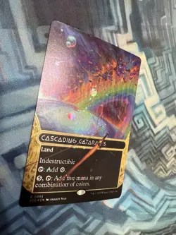 MTG Galaxy Foil Cascading Cataracts (0095) NM Unplayed EoE Stellar Sights - Image 2