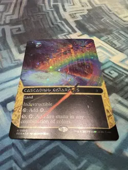 MTG Galaxy Foil Cascading Cataracts (0095) NM Unplayed EoE Stellar Sights - Image 3